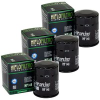 lfilter Motor l Filter Hiflo HF148 Set 3 Stck