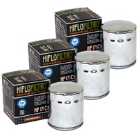 lfilter Motor l Filter Hiflo chrom HF171C Set 3 Stck