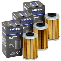 lfilter Motor l Filter Moto Filters MF655 Set 3 Stck