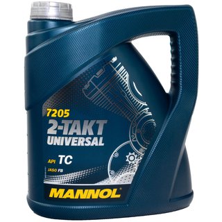 Engineoil Engine oil MANNOL Universal 2-stroke API TC 4 liters