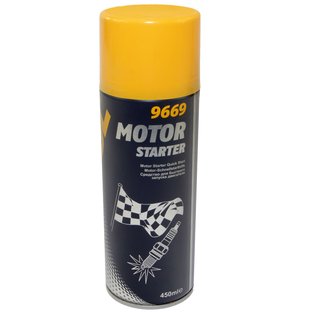 Starter Spray Starterspray Start Fix starthelp Engine MANNOL 2 X 450 ml