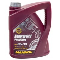 Engineoil Engine Oil MANNOL Energy Premium 5W-30 API SN 5...