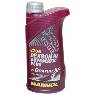 Getriebel Getriebe l MANNOL Dexron III Automatik Plus 1 Liter