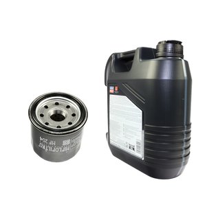 Engine oil mineral 10W40 4 liters + oil filter HF204