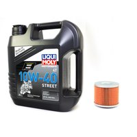 Engineoil set Street 10W40 4 liters + OilFilter HF151