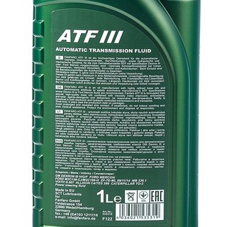 Gearoil Gear oil FANFARO ATF III Automatic 1 liter