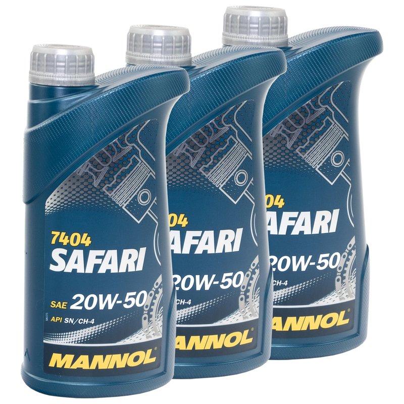 MANNOL Engine oil 20W-50 Safari X liters buy online by MVH Sh, 12,95 €