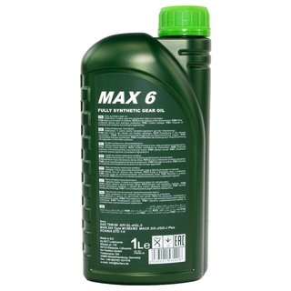 Gearoil Gear oil FANFARO MAX 6 75W-90 GL-5 3 X 1 liters