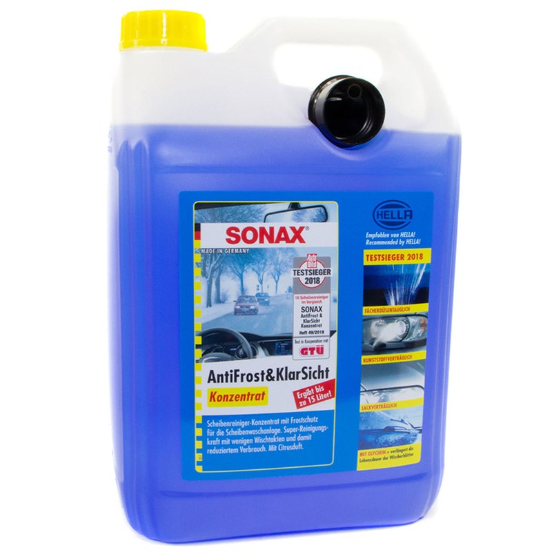 2 X SONAX XTREME AntiFrost+KlarSicht Ice Fresh 01335410 5 Liter, Winter, Pflegemittel