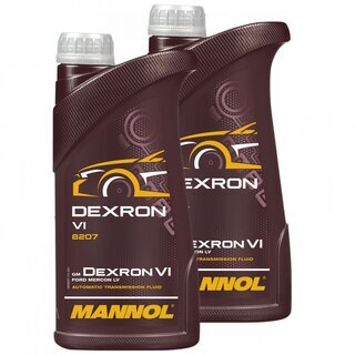 Gearoil Gear oil MANNOL Dexron VI automatic 2 X 1 liter