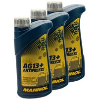 Radiatorantifreeze MANNOL Advanced Antifreeze 3 X 1 liter...