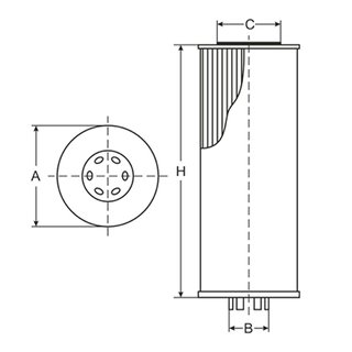 Oil filter engine Oilfilter SCT SH 421 P