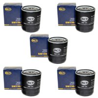 Oil filter SCT SM 196 Set 5 Pieces