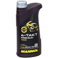 Motorl Motor l MANNOL 4-Takt Premium 20W40 API SN 1 Liter