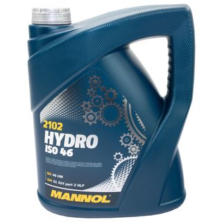 Hydraulicoil Hydraulic oil MANNOL Hydro ISO 46 5 liters