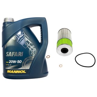 Motorl Set 20W50 5 Liter + lfilter SF502