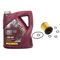 Engine Oil Set 0W-40 4 liters + oil filter SCT SH4788P