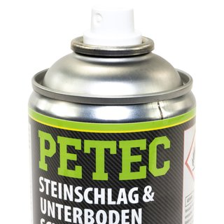 Stonechip and Underbodyprotection black PETEC 2 X 500 ml