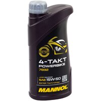 Motorl Motor l MANNOL 4- Takt Powerbike 15W-50 API SM 1...
