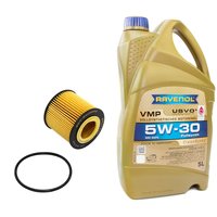 Engineoil set VMP SAE 5W-30 5 liters + Oil Filter SH4790P