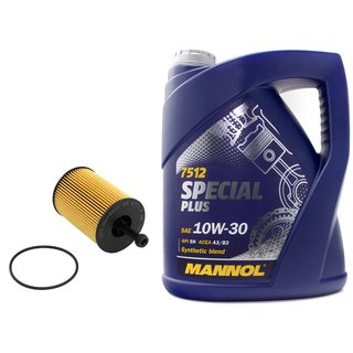 Motorl Set Special Plus 10W-30 API SN 5 Liter + lfilter SH4771P