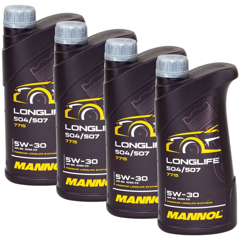 MANNOL Longlife 504.00 / 507.00 5W-30, 5 Liter