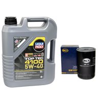 Motorl Set Top Tec 4100 5W-40 5 Liter + lfilter SM107