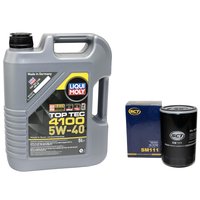 Motorl Set Top Tec 4100 5W-40 5 Liter + lfilter SM111