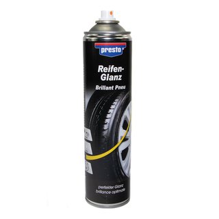 Reifenglanz Spray Reifenpflege Schutz Glanz Versiegelung Presto 383458 2 X 600 ml