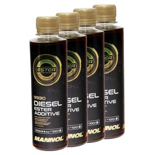 Diesel Ester Additive 9930 MANNOL 4 X 100 ml Verschleischutz Reiniger