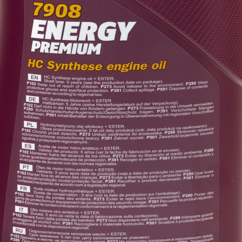MANNOL Motoröl 5W-30 Energy Premium API SN 8 Liter online kaufen , 44,45 €