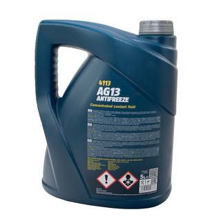 Radiator Antifreeze Concentrate MANNOL AG13 -40C 5 liters green