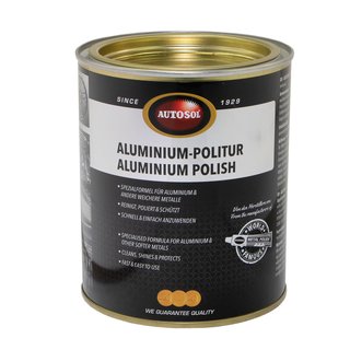 Aluminium Metal Politur Autosol 01 001831 750 ml Dose + Mikrofasertuch + Poliertuch