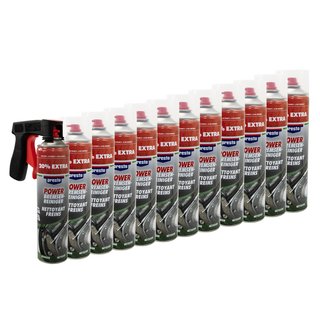 Bremsenreiniger Power Teilereiniger Spray Presto 307287 12 X 600 ml mit Pistolengriff