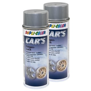 Rim wheel paint spray Cars Dupli Color 385919 silver 2 X 400 ml