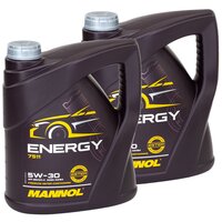 Motorl Motor l MANNOL Energy 5W-30 API SN/CH-4 2 X 4 Liter