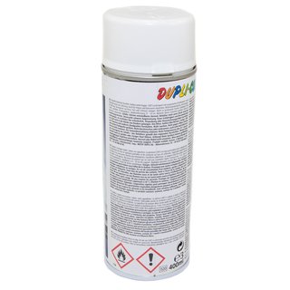 Lackspray Spraydose Sprhlack Cars Dupli Color 385896 weiss glnzend 400 ml mit Pistolengriff