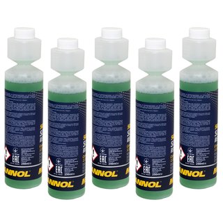 Windscreen Cleaner Concentrate Summer MANNOL 5 X 250 ml