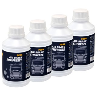 Antifreeze Frost protection compressed air brake MANNOL 9894 4 X 500 ml