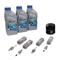 Maintenance Set oil 3L + oil filter + spark plugs