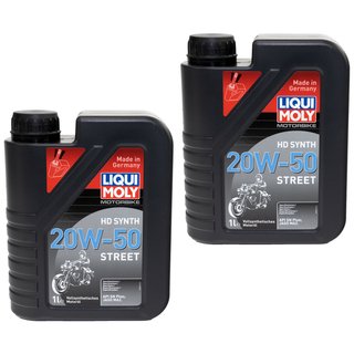 LIQUI MOLY Engineoil Street 20W-50 HD SYNTH 2 X 1 liters buy onli