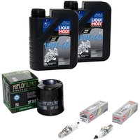 Maintenance Set oil 2L + oil filter + spark plugs