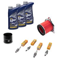 Maintenance Set oil 3L air filter + oil filter + spark plugs