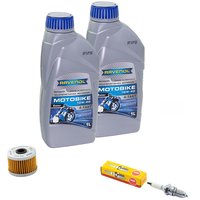 Maintenance Set oil 2L + oil filter + spark plug