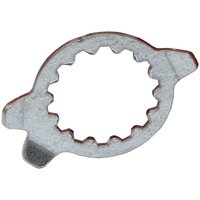 Sprocket chainsprocket pinion locking plate for front...