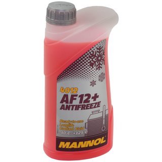 Radiatorantifreeze MANNOL Longterm Antifreeze 1 liters premix -40C red