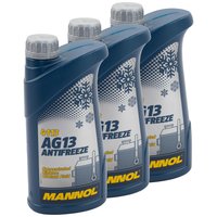 Radiator Antifreeze Concentrate MANNOL AG13 -40C 3 X 1...