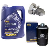 Motorl Set Special Plus 10W-30 API SN 5 Liter + lfilter...