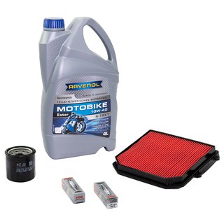 Maintenance Set oil 4L + air filter + oil filter + spark plugs