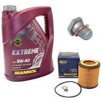 Engine Oil Set 5W-40 5 liters + oil filter SCT SH4032P +...